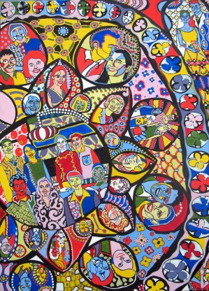  Vassar Genius, sold commissioned painting, © Julia Forsyth