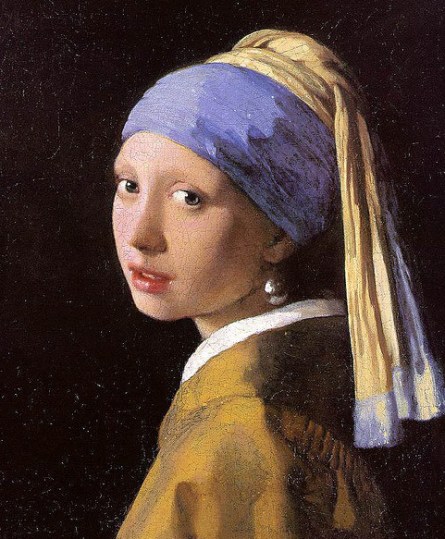 Johannes Vermeer, Girl With a Pearl Earring, 1865
