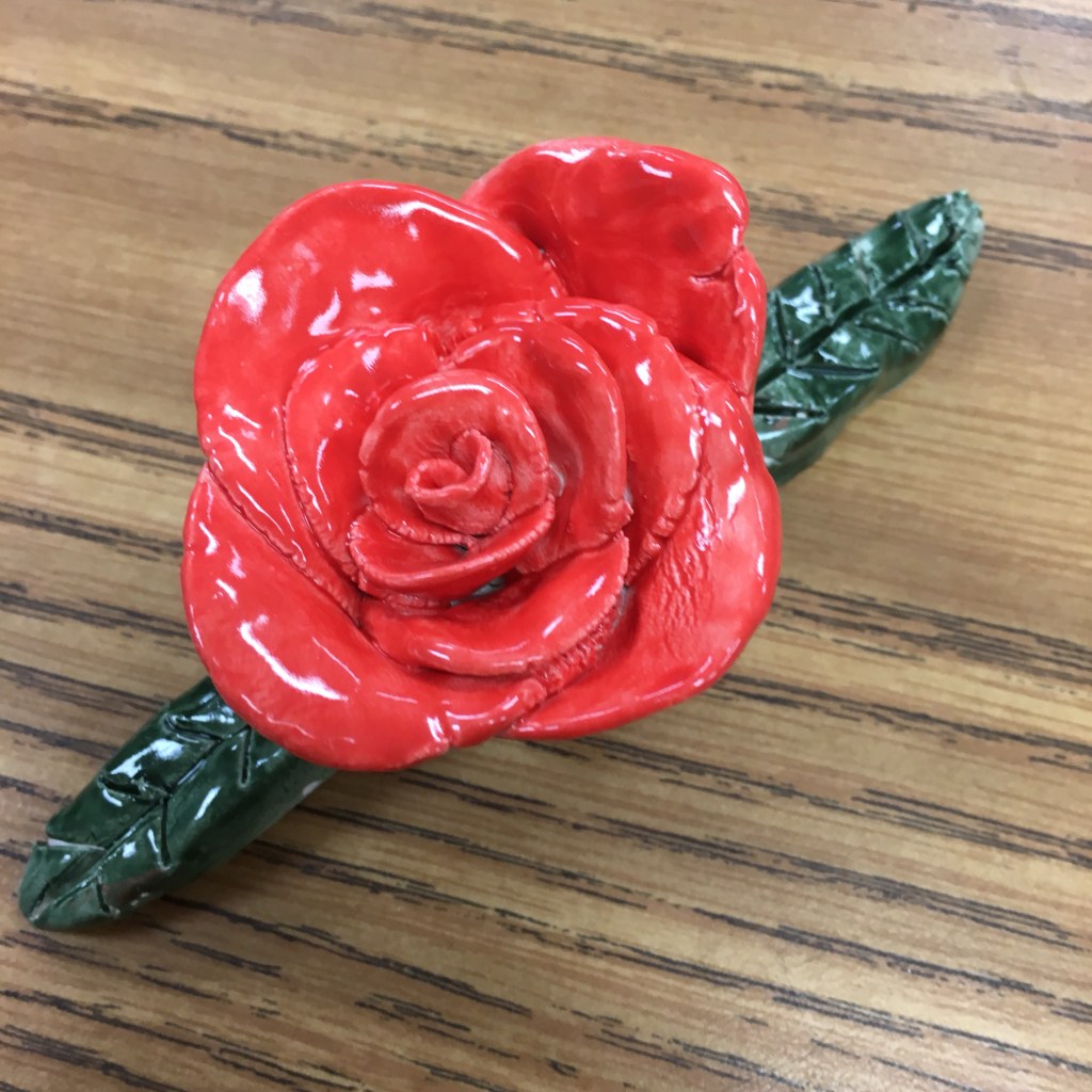 Red Clay Roses 5th grade Clay Roses | Wow Art Project